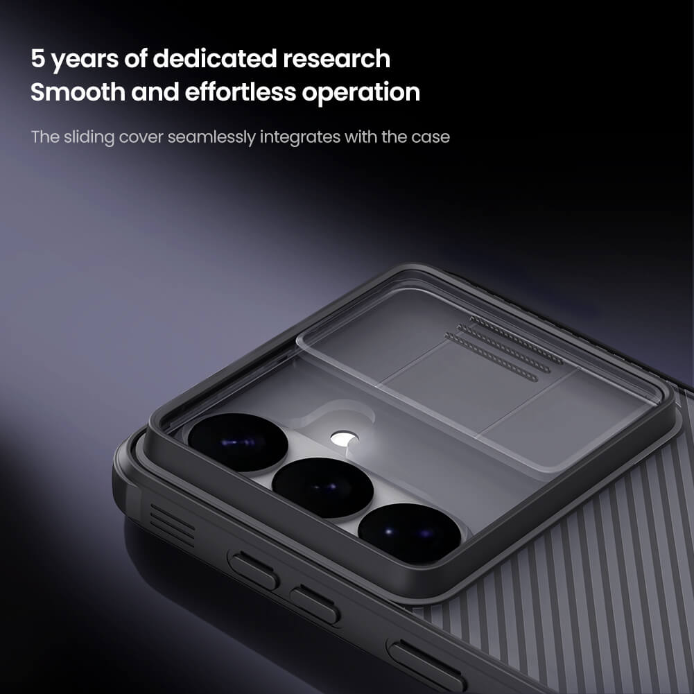 Чехол-крышка NILLKIN для Samsung Galaxy S26 Plus (Galaxy S26+) (серия CamShield Pro Clear version)